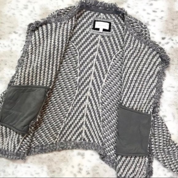 Anthro Angel of the North Fringe Cardigan Sweater - Picture 2 of 9